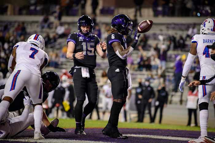 Zach Evans was TCU's highest-rated recruit ever; he is growing into a star on Saturdays.&nbsp;